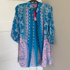 NEW Lilly Pulitzer Natalie Coverup Size Small
